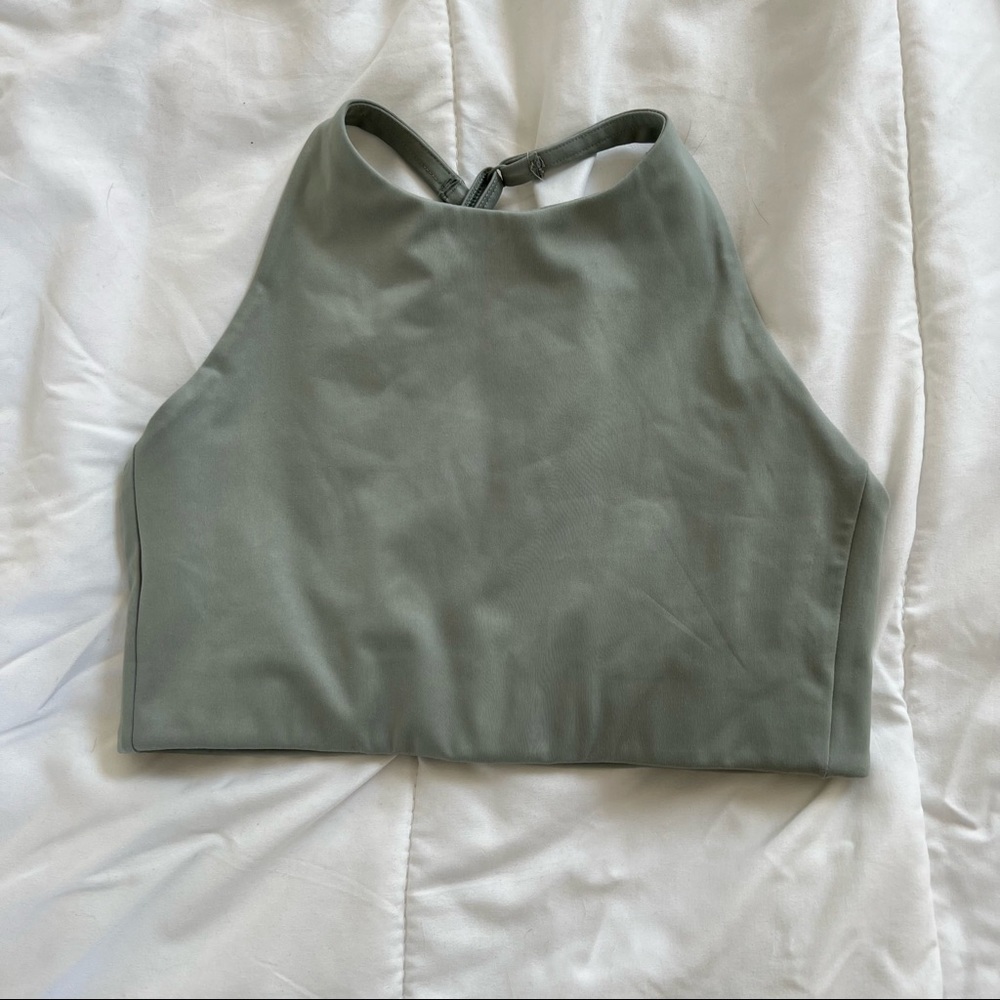 Girlfriend Collective Topanga Bra in Agave